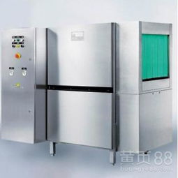 【邁科洗碗機k200c電加熱型洗碗機籃傳式洗碗機商用meiko傳送式洗碗機】-